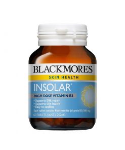 Blackmores 烟酰胺亮夫片 60粒 DNA修复 亮夫 改善皮肤健康 Insolar