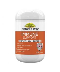 Nature's Way 免疫力增强片 100粒 Immune Support 健康免疫系统 增强抵抗力 减少感冒几率