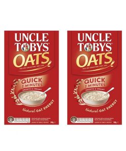 Uncle Tobys Oats 燕麦片 500克 * 三盒[包邮] 高蛋白质+纤维 帮助降低胆固醇