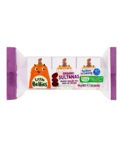 Little Bellies 婴儿辅食 有机小葡萄干 12个月+ 6小盒84克 Organic Sultanas