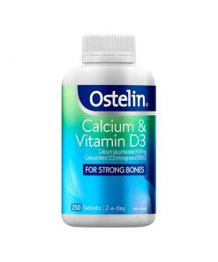 Ostelin 钙片+维生素D3 250粒 青少年 成人 老年人 补钙 Calcium & Vitamin D3