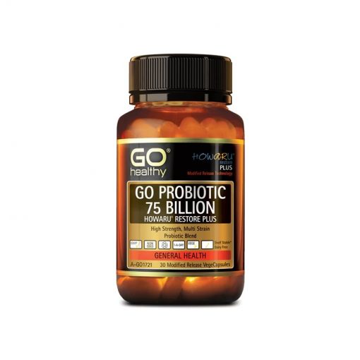 GO Healthy 益生菌胶囊 750亿含量 60粒 健康肠胃 助消化 Probiotic