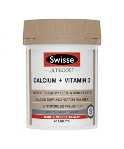 Swisse 柠檬酸钙片+维生素D 90粒 Calcium + Vitamin D