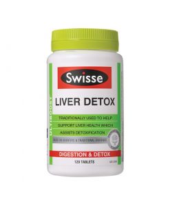 Swisse 肝脏排毒片 120粒 奶蓟护肝片 Liver Detox