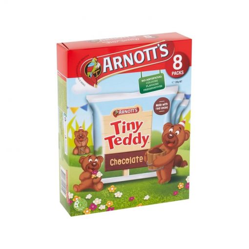 Arnott's 小熊饼干 巧克力款 200克 Tiny Teddy Chocolate