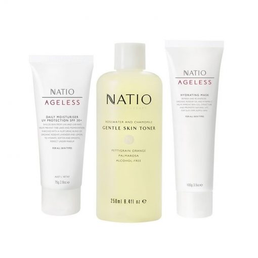 Natio娜迪奥 抗衰补水修复三件套 爽肤水+保湿霜+面膜