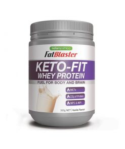 FatBlaster 生酮乳清蛋白粉奶昔 香草味 300克 Keto Fit Whey Protein Vanilla