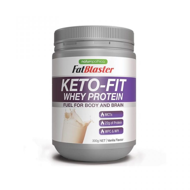 FatBlaster 生酮乳清蛋白粉奶昔 巧克力味 300克 Keto Fit Whey Protein Chocolate AP澳洲中文网