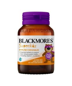 Blackmore澳佳宝 小超人儿童免疫力咀嚼片 柑橘味 60粒 Superkids Immune