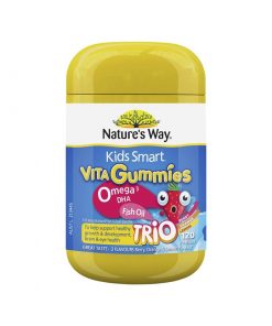 Kids Smart佳思敏 儿童鱼油软糖 120粒 补充DHA和EPA 健脑 Omega3 DHA Fish Oil
