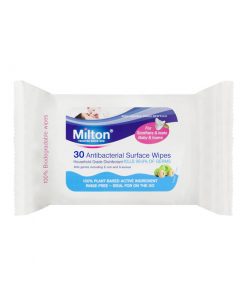 Milton 抗菌湿巾 30片 99.9%杀菌 免冲洗 宝宝奶瓶可用