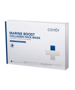 Cemoy 南极冰川黑面膜五片装 迅速补水 淡化细纹 Marine Boost Collagen