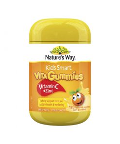 Kids Smart佳思敏 儿童维生素C+锌软糖 120粒 支持免疫力 Vitamin C Plus Zinc