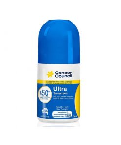 Cancer Council癌症协会 强效防晒滚珠 SPF50+ 75毫升 4小时防水 Sunscreen Ultra Roll-On