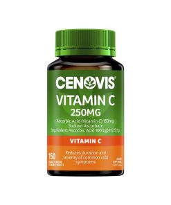 Cenovis 维生素C咀嚼片 250mg 150粒 维C提高免疫力 支持胶原蛋白形成 Vitamin C Chewable