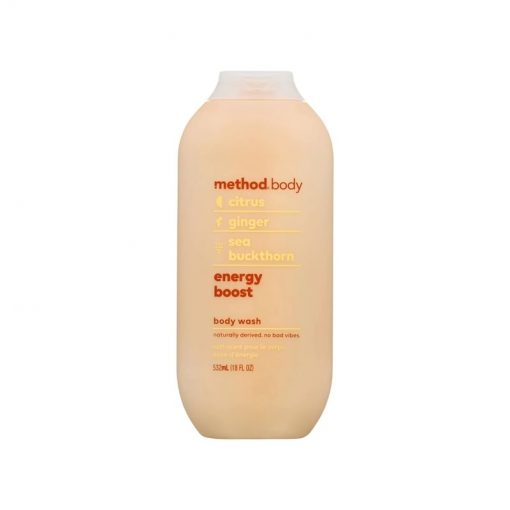 Method 身体沐浴露 532毫升 柑橘+生姜+沙棘 Body Wash Energy Boost