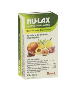 Nu-Lax乐康膏 天然水果通便润肠 250克 多种水果成分 通宵缓解便秘 Natural Fruit Laxative