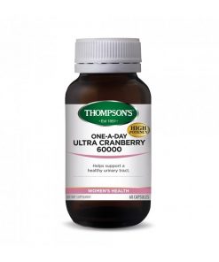 Thompson汤普森 浓缩蔓越莓精华 60000mg 60粒 健康泌尿系统 强抗氧化 Ultra Cranberry