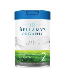 Bellamy 贝拉米白金版有机A2婴儿奶粉 二段 6-12个月 800g * 三罐[包邮] Beta Genica-8