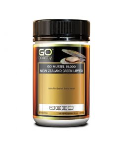 GO Healthy 新西兰绿唇贻贝精华 100粒 抗衰老 关节及软骨健康 补充营养 Mussel New Zealand Green Lipped 19000