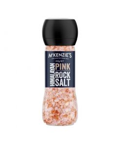 Mckenzie's 喜马拉雅粉盐颗粒+研磨头 410克  Himalayan Pink Rock Salt