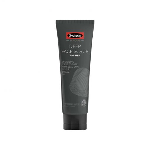 Swisse 男士深层洁面磨砂 120毫升 去除死皮 润滑肌肤 Deep Face Scrub For Men